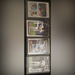 Let’s Go Blue Jays!!! All 4 Baseball Collectible Trading Cards